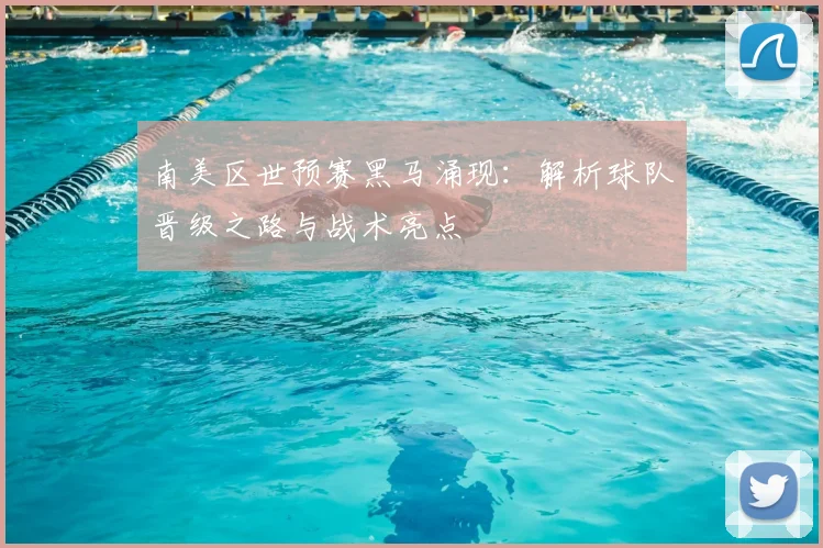 南美区世预赛黑马涌现：解析球队晋级之路与战术亮点