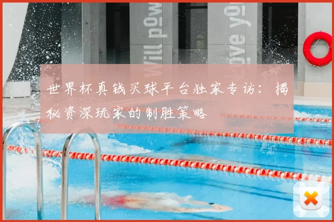 世界杯真钱买球平台独家专访：揭秘资深玩家的制胜策略