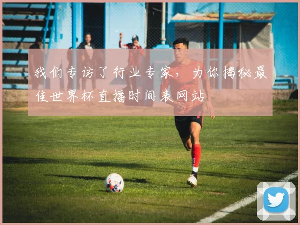 我们专访了行业专家，为你揭秘最佳世界杯直播时间表网站